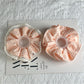 Gifty - Checkered Lace Edge Decorative Scrunchie