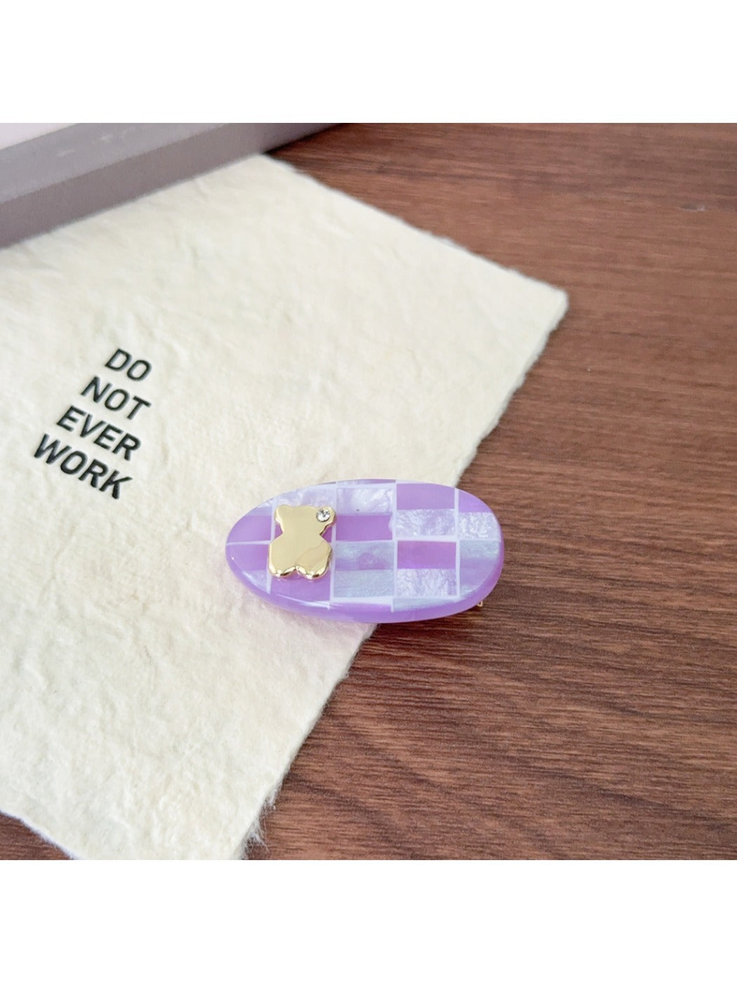 Beau - Versatile Teardrop-Shaped Side Hair Clip
