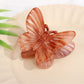 Beau - Gradient Butterfly Plastic Alloy Claw Clip