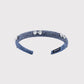 Gifty - Vintage Blue Heart Detail Narrow Headband