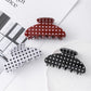 Beau - Retro Polka Dot Half Moon Claw Clip