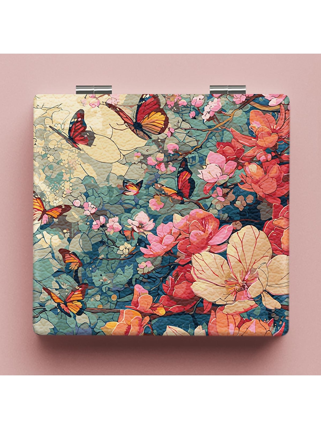 Mirroray - Floral Butterfly Foldable Compact Mirror