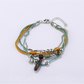 Lovra - Bohemian Beaded Rope Alloy Bracelet