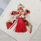 Keypus - Tassel Bow Pendant Keychain