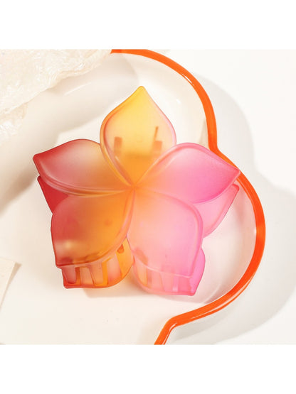 Beau - Five Leaf Flower Gradient Hair Clip