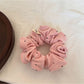 Gifty - Rounded Polka Dot Polyester Fashion Scrunchie