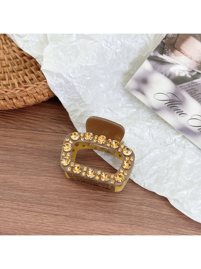Beau - Elegant Square Openwork Hair Claw Clip