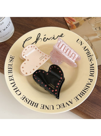 Beau - Cute Heart Hair Clips