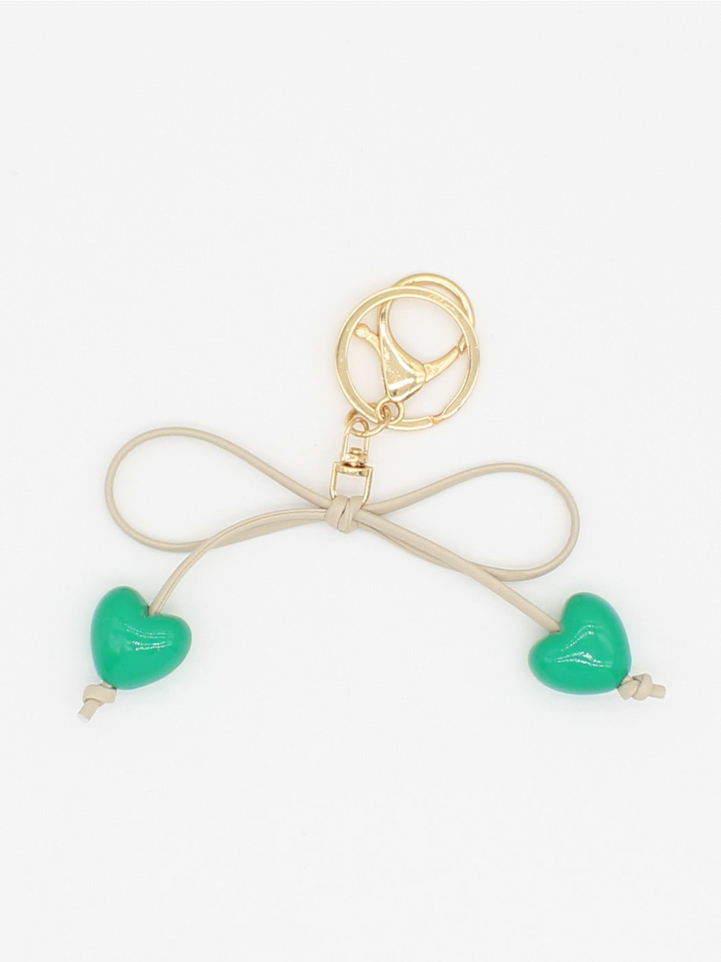 Keypus - Cute Heart Bow Keychain
