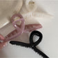 Beau - Polished Cross Shape Plastic Alloy Claw Clip