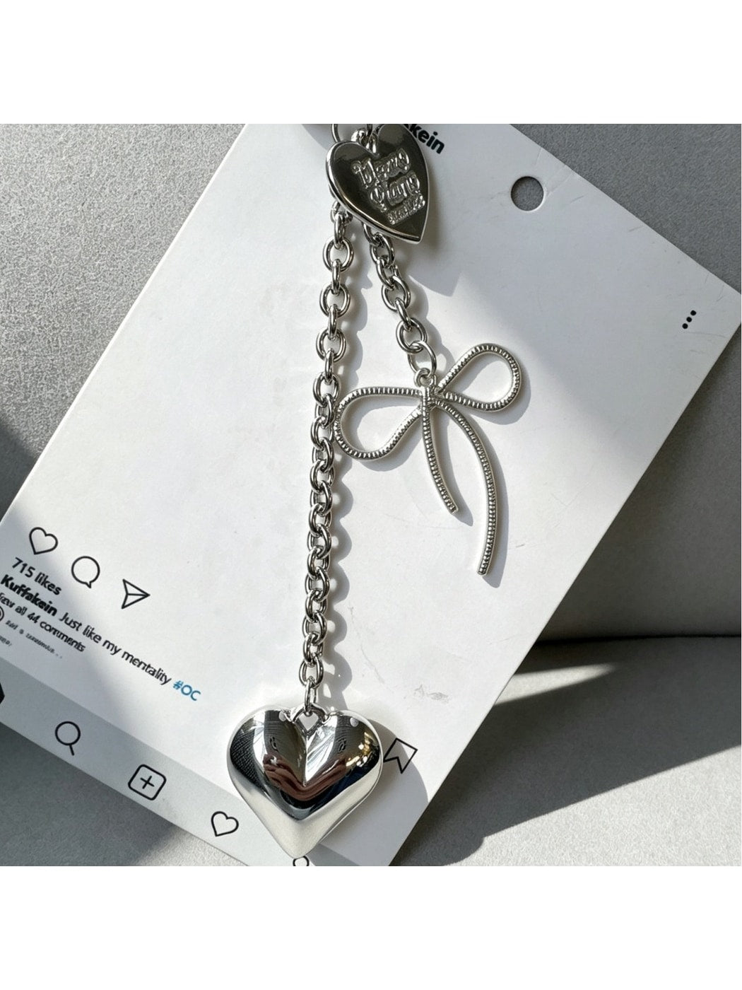 Keypus - Decorative Alloy Bag Charm Pendant Keychain