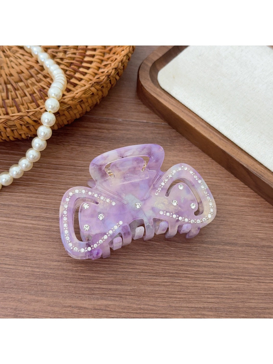 Beau - Pastel Bow Design Claw Clip