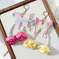 Keypus - Sweet Style Butterfly and Tulip Keychain