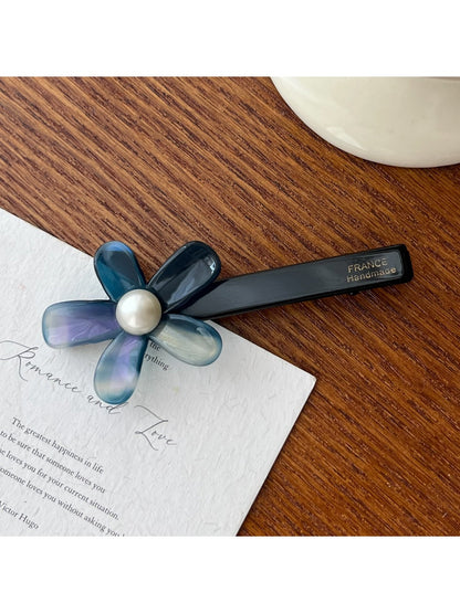Gifty - Acetate Hair Ties with Flower Design
