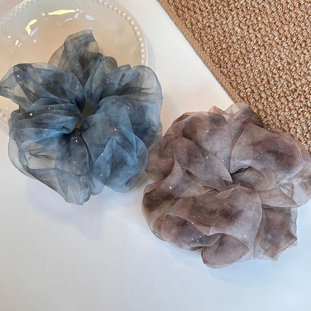 Gifty - Elegant Ruffle Muted Scrunchie