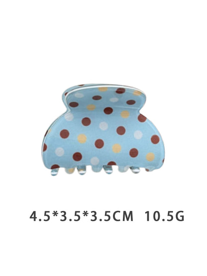 Beau - Modern Minimalist Polka Dot Claw Clip