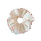 Gifty - Gingham Lace Trim Scrunchie
