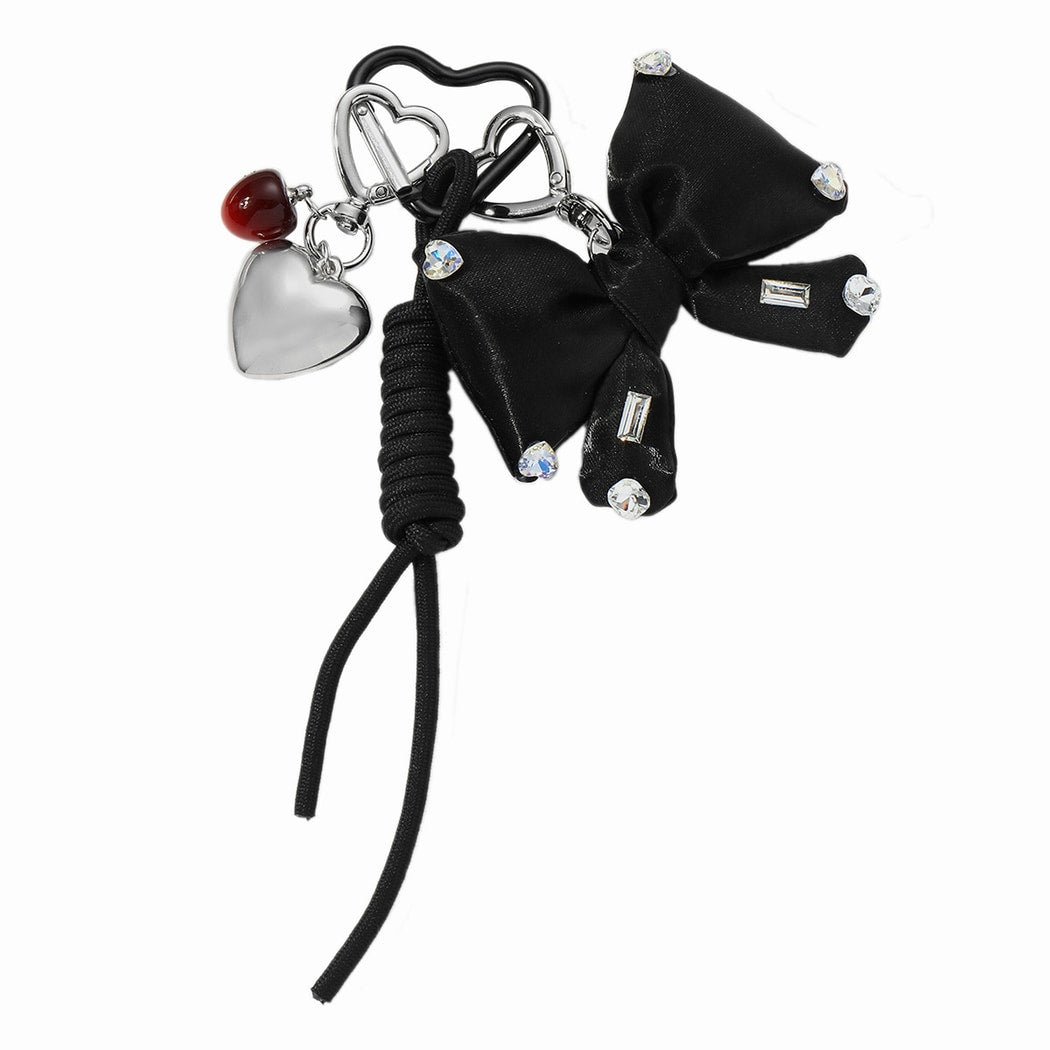 Keypus - Y2K Bow Heart Cute Decorative Keychain