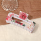 Beau - Classic Floral Pattern Hair Clip