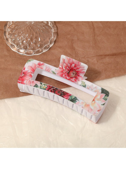 Beau - Classic Floral Pattern Hair Clip