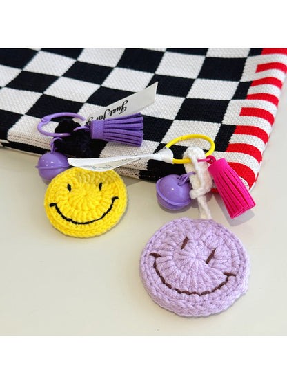 Keypus - Smile Face Pattern Keychain