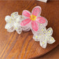 Beau - Candy Color Flower Hair Claw Clip