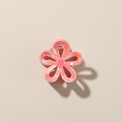 Beau - Glossy Floral PS Hair Accessory Claw Clip