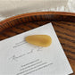 Beau - Water Drop Acetate Duckbill Side Bang Hair Clip