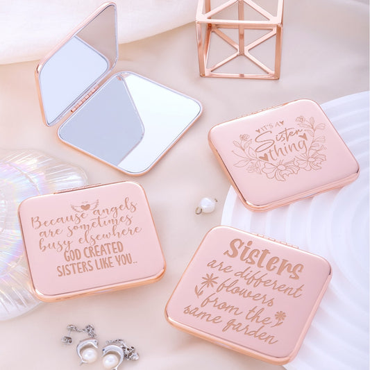 Mirroray - Alloy and Glass Pocket Makeup Mirror