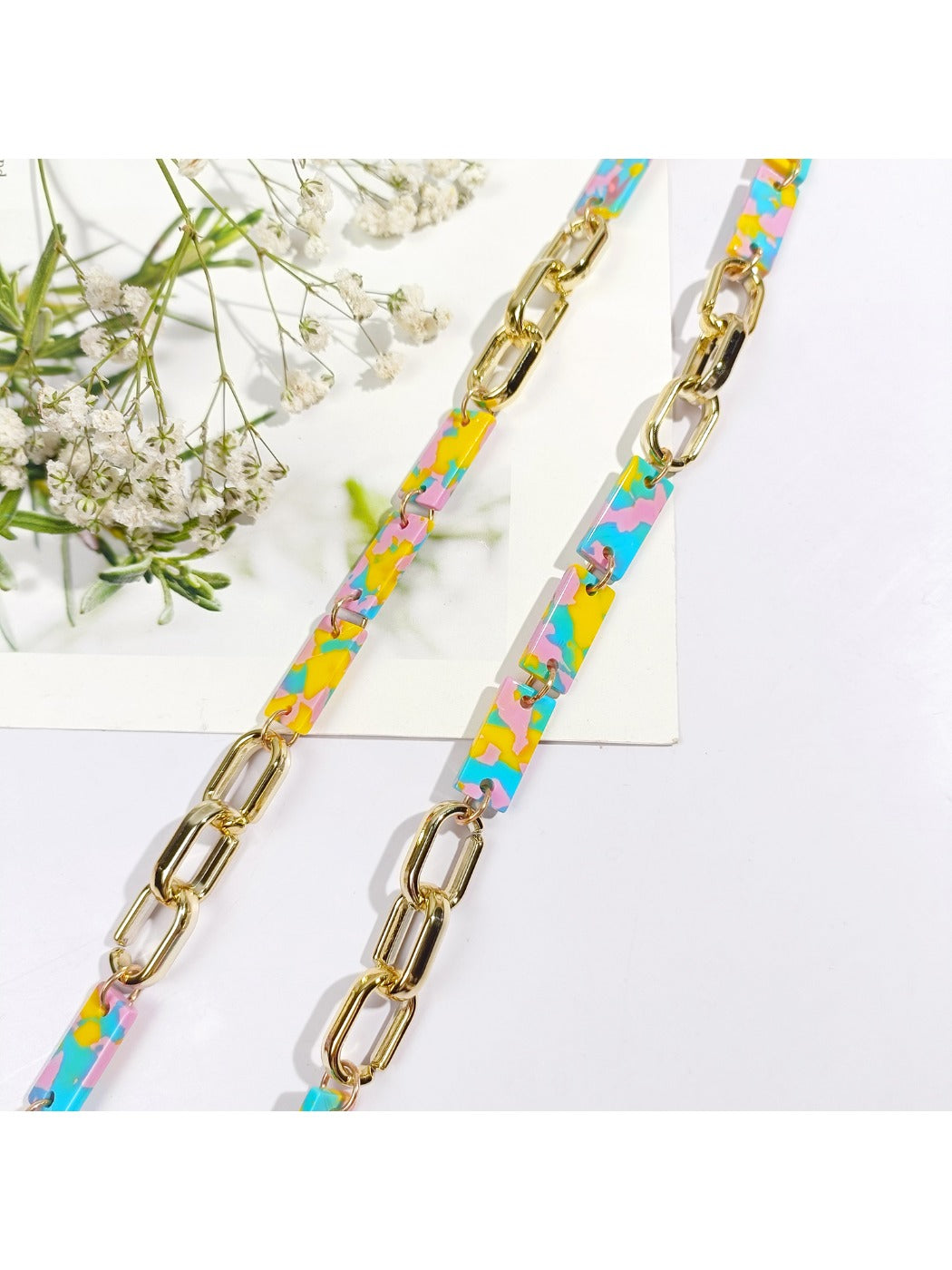 Velra - Colorful Color Block Eyeglass Strap