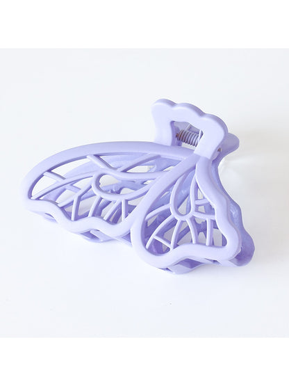 Beau - Decorative Butterfly Shape Plastic Hair Claw Clip