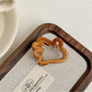 Beau - Simple Hand Silhouette Acetate Claw Clip