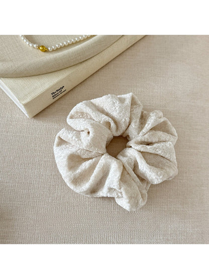 Gifty - Pleated Plush Hair Ring