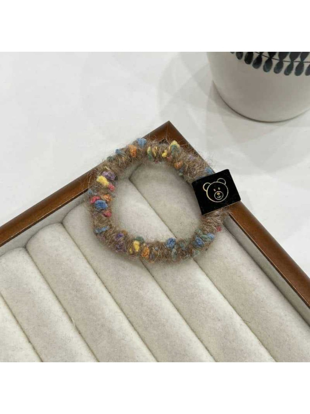 Gifty - Cute bear colorful hair tie