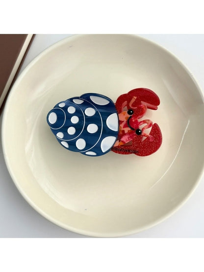 Beau - Hermit Crab Shape Hair Clip