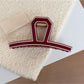Beau - Red Irregular-Shaped Hair Clip