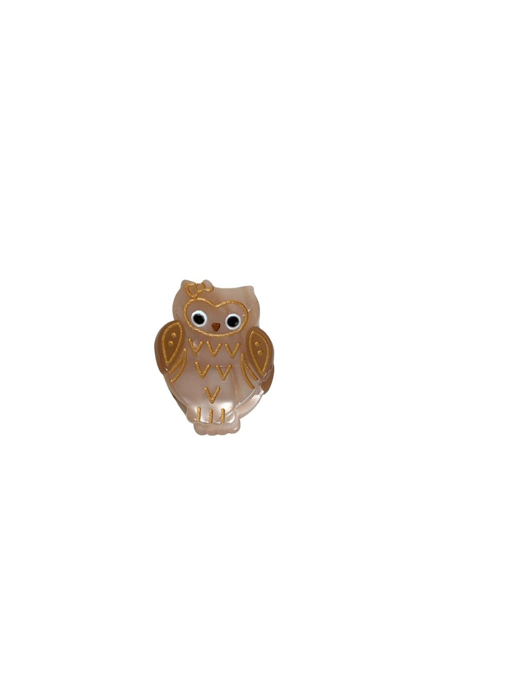 Beau - Cute Owl Shaped Acetate Hair Clip
