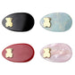 Beau - Oval Acetate Bear Detail Duckbill Hair Clip