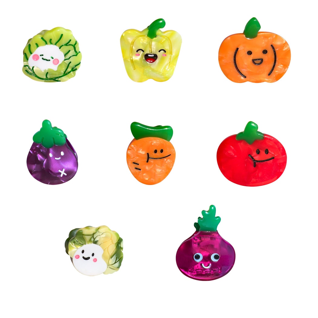 Beau - Playful Vegetable Shape Claw Clip