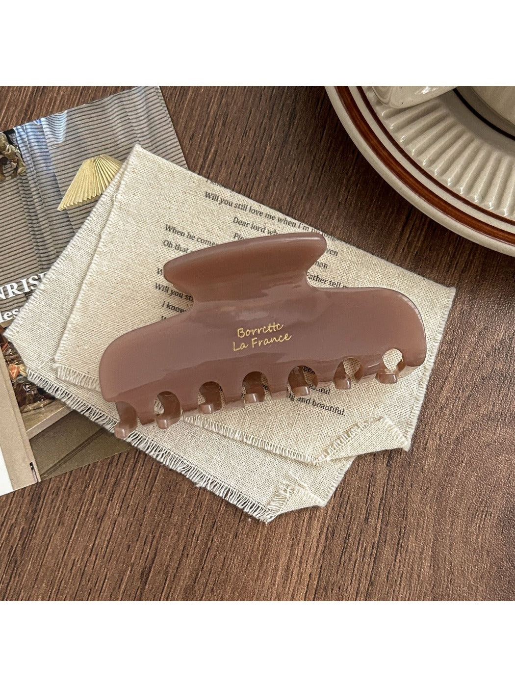 Beau - Elegant Square Hair Claw Clip