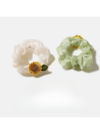 Gifty - Sweet Sunflower Scrunchie Hair Tie