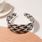 Gifty - Wide Printed Houndstooth Texture Headband
