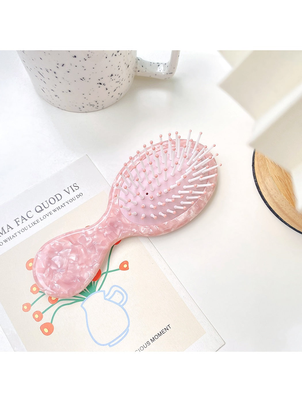 Camerow - Acetate Air Cushion Hair Brush Massage Comb