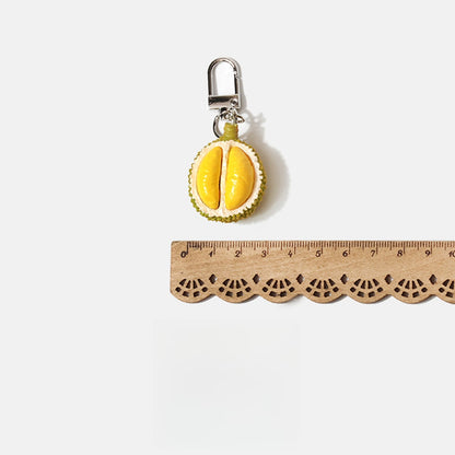 Keypus - Sweet Style Fruit Charm Plastic Alloy Keychain