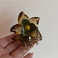 Beau - Sweet Floral Design Plastic Claw Clip