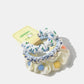 Gifty - 3 Pack Printed Beaded Hair Ties