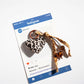 Keypus - Retro Leopard Print Heart Keychain