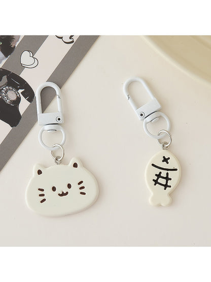 Keypus - Cat Shaped Fish Design Keychain