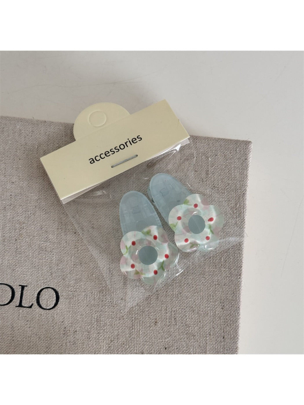 Beau - Adorable Flower Hair Clip Set