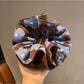 Gifty - Vintage Contrast Print Scrunchie